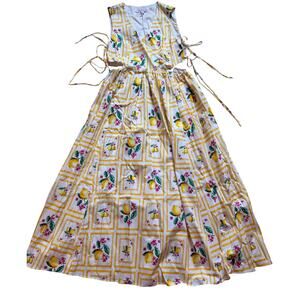 NWT Meet Me In Santorini Women's Sundress w/ Side Cutout / Ties